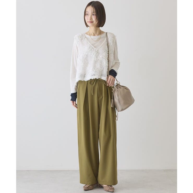 【選べる丈】Vネックレースベスト | AMERICAN HOLIC | 詳細画像27 