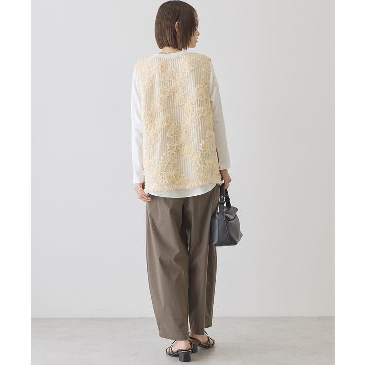 【選べる丈】Vネックレースベスト | AMERICAN HOLIC | 詳細画像9 