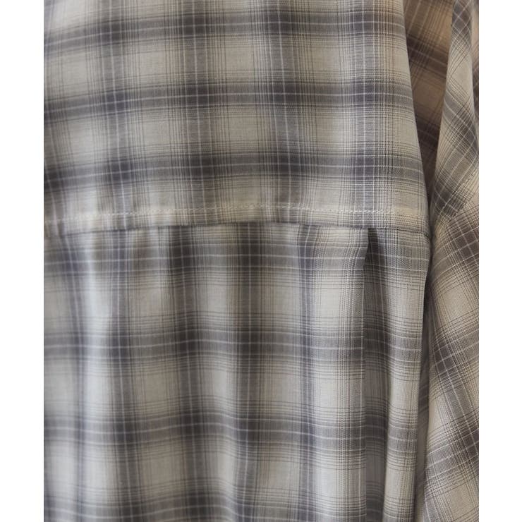 【接触冷感・イージーケア】シアーチェックシャツ | AMERICAN HOLIC | 詳細画像27 