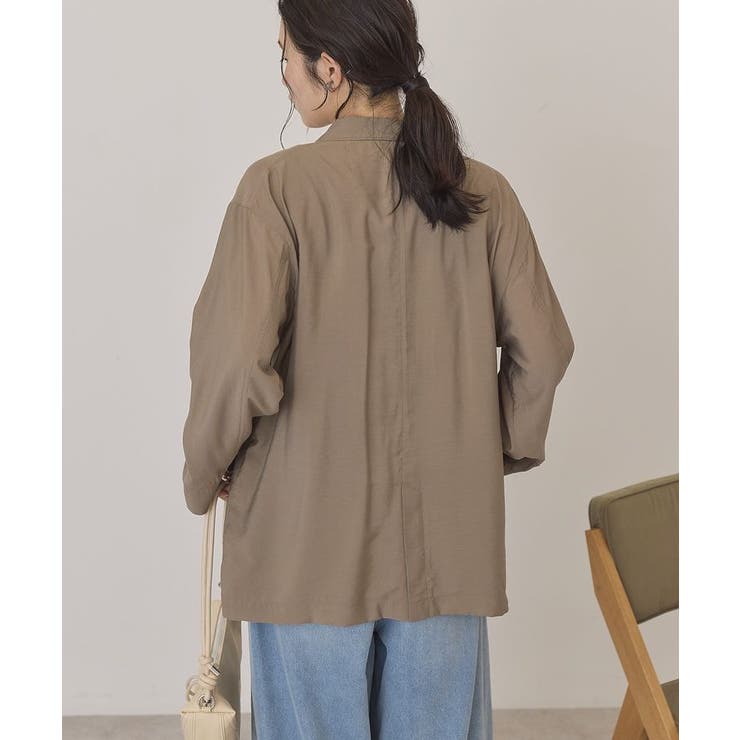 【接触冷感】ニュアンスオーバージャケット | AMERICAN HOLIC | 詳細画像12 