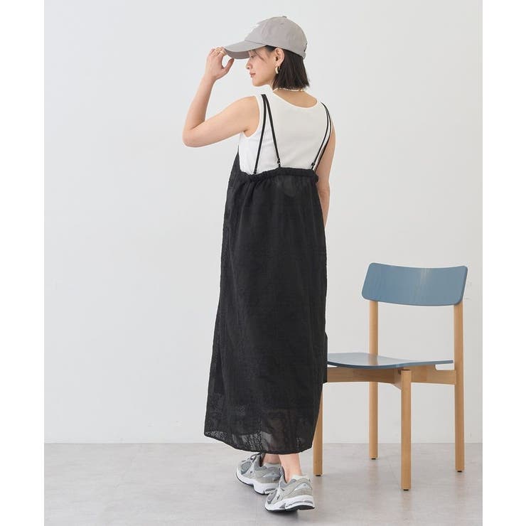 シアー刺繍キャミワンピース(ペチコート付き) | AMERICAN HOLIC | 詳細画像10 