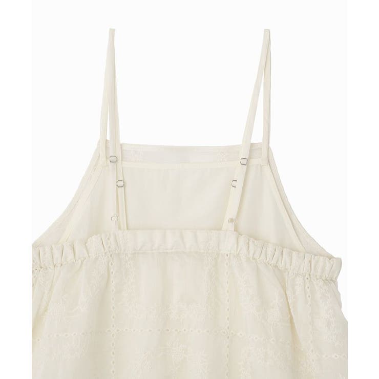 シアー刺繍キャミワンピース(ペチコート付き) | AMERICAN HOLIC | 詳細画像16 