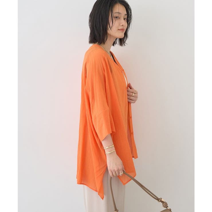【接触冷感】Vネックポンチョシャツ | AMERICAN HOLIC | 詳細画像23 