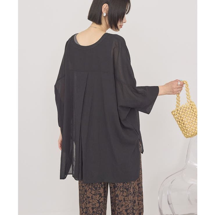 【接触冷感】Vネックポンチョシャツ | AMERICAN HOLIC | 詳細画像31 