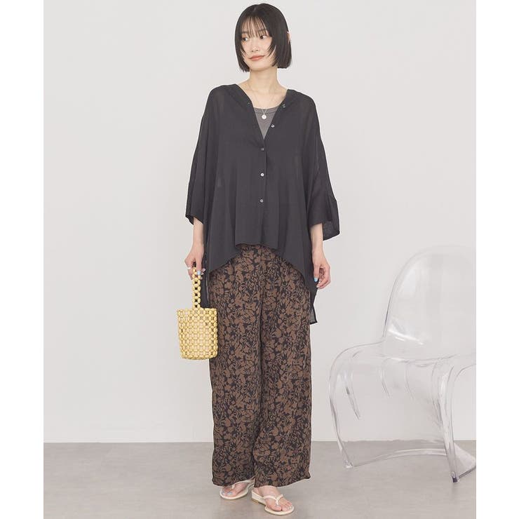 【接触冷感】Vネックポンチョシャツ | AMERICAN HOLIC | 詳細画像32 