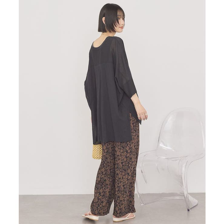 【接触冷感】Vネックポンチョシャツ | AMERICAN HOLIC | 詳細画像35 