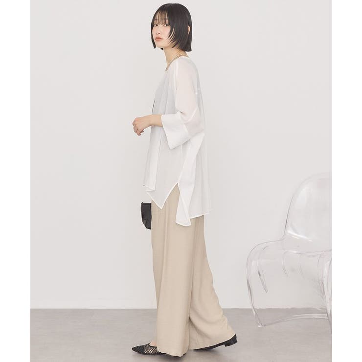 【接触冷感】Vネックポンチョシャツ | AMERICAN HOLIC | 詳細画像5 