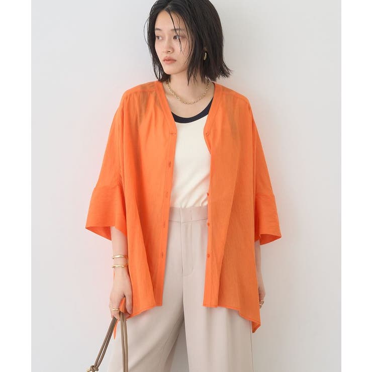 【接触冷感】Vネックポンチョシャツ | AMERICAN HOLIC | 詳細画像37 