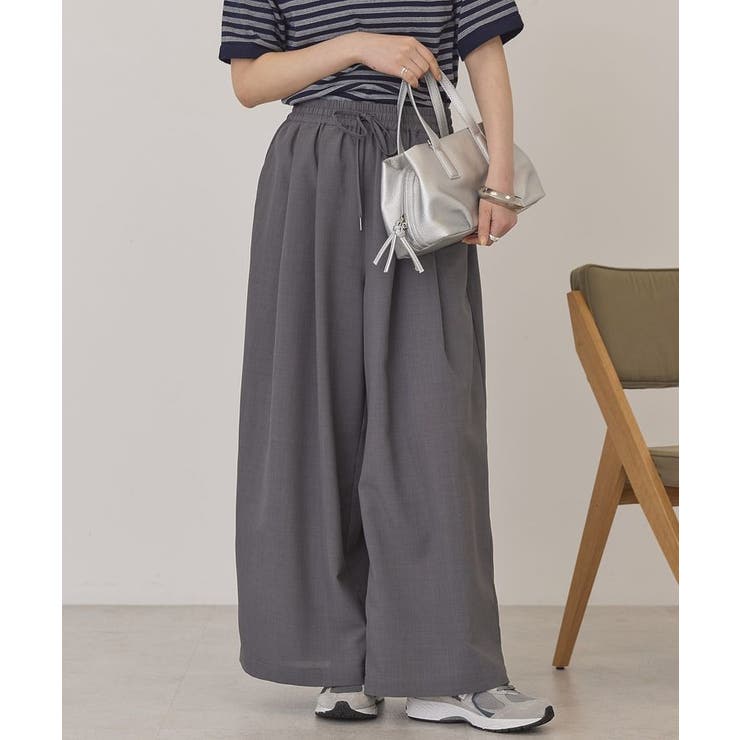 【マルチ機能】ドライタッチワイドパンツ | AMERICAN HOLIC | 詳細画像10 