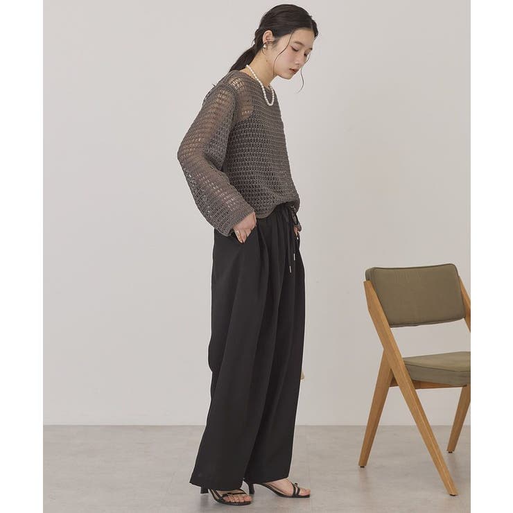 【マルチ機能】ドライタッチワイドパンツ | AMERICAN HOLIC | 詳細画像22 