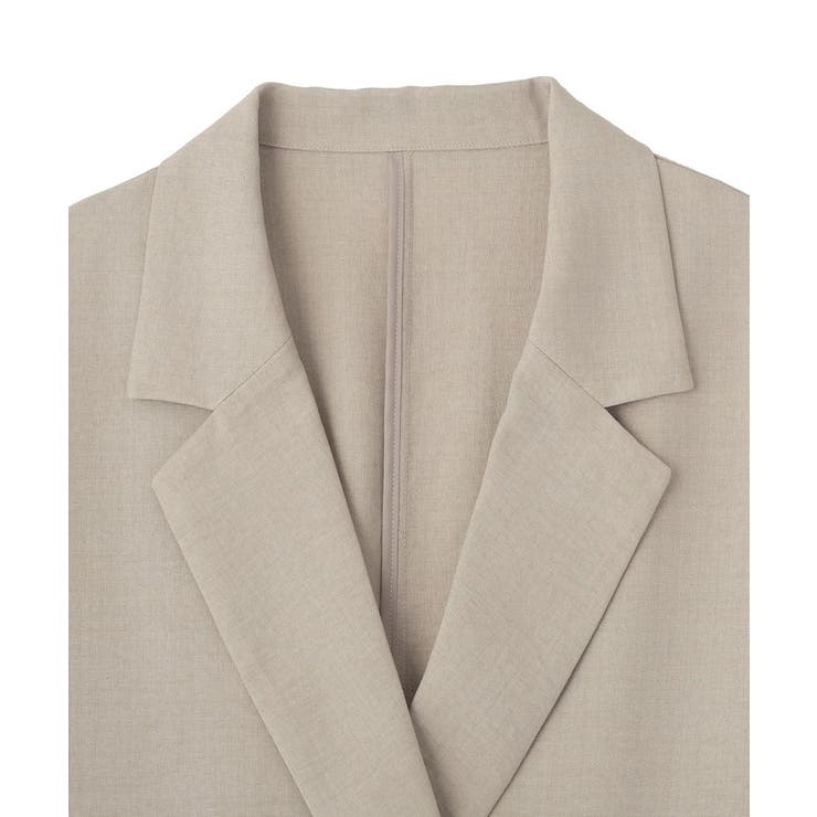 【接触冷感・イージーケア】リネンライク半袖ジャケット | AMERICAN HOLIC | 詳細画像32 