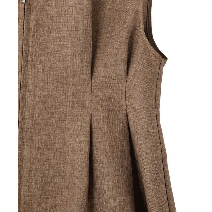 【接触冷感・イージーケア】リネンライクペプラムベスト | AMERICAN HOLIC | 詳細画像29 