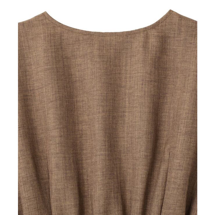 【接触冷感・イージーケア】リネンライクペプラムベスト | AMERICAN HOLIC | 詳細画像30 
