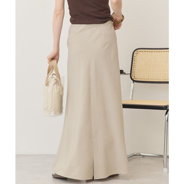 【接触冷感・イージーケア】リネンライクマーメイドスカート | AMERICAN HOLIC | 詳細画像11 