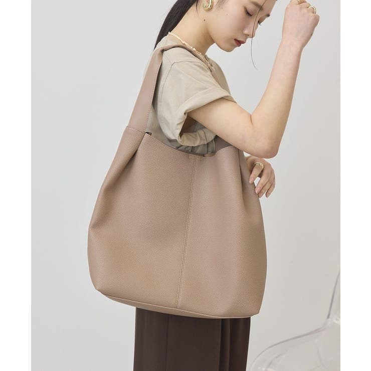 ベージュ | 軽量ワンハンドルA4トートバッグ | AMERICAN HOLIC