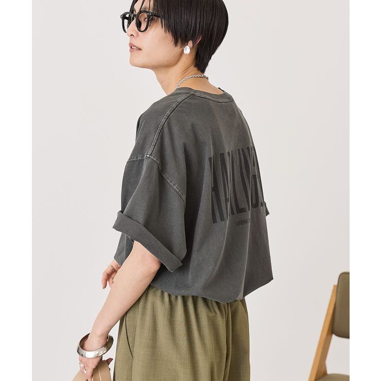 バックロゴルーズTシャツ | AMERICAN HOLIC | 詳細画像19 