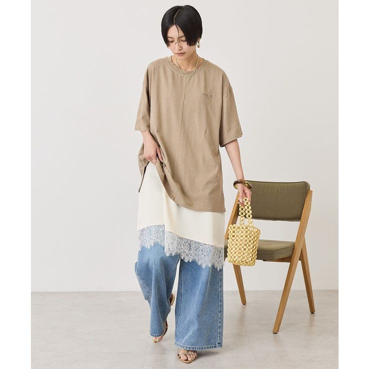 バックロゴルーズTシャツ | AMERICAN HOLIC | 詳細画像9 