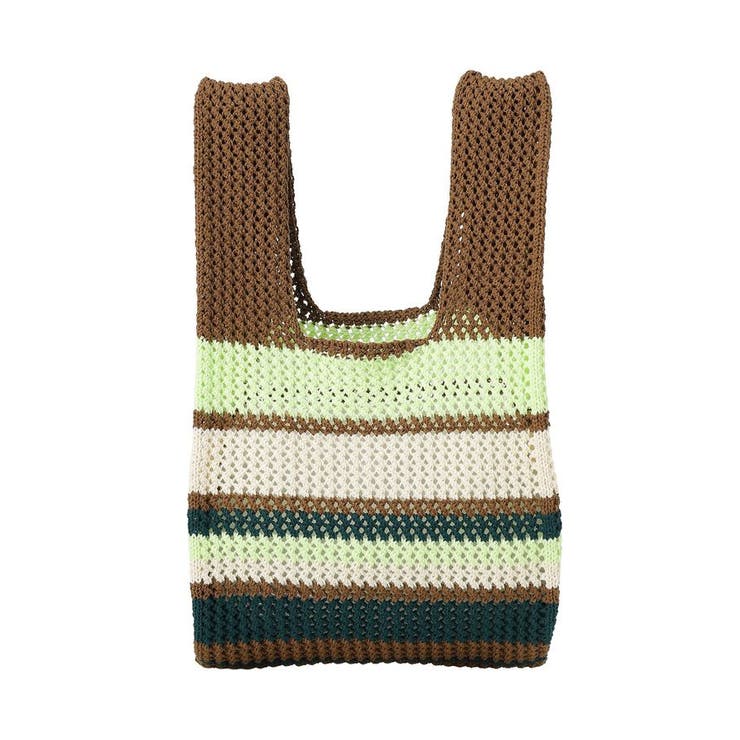 マルチボーダーニットバッグ | AMERICAN HOLIC | 詳細画像5 