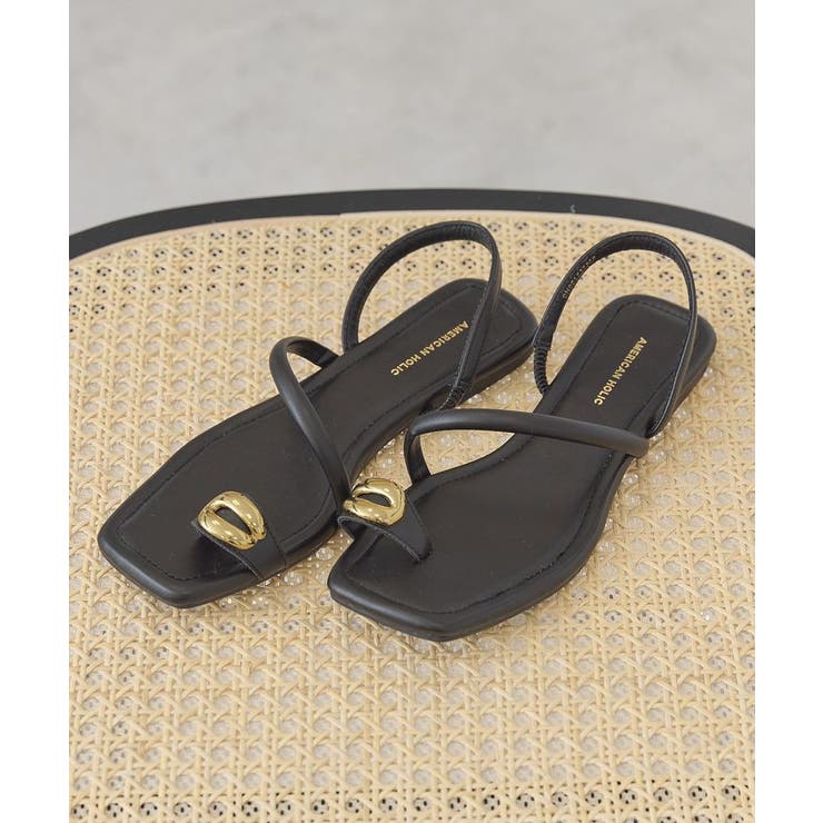 メタルポイントトングサンダル | AMERICAN HOLIC | 詳細画像2 