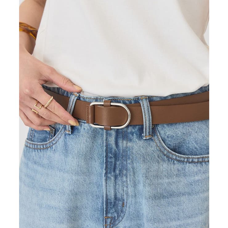 ブラウン | ワイドピンレスベルト | AMERICAN HOLIC