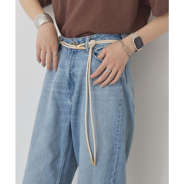 アイボリー | ロープデザインベルト | AMERICAN HOLIC