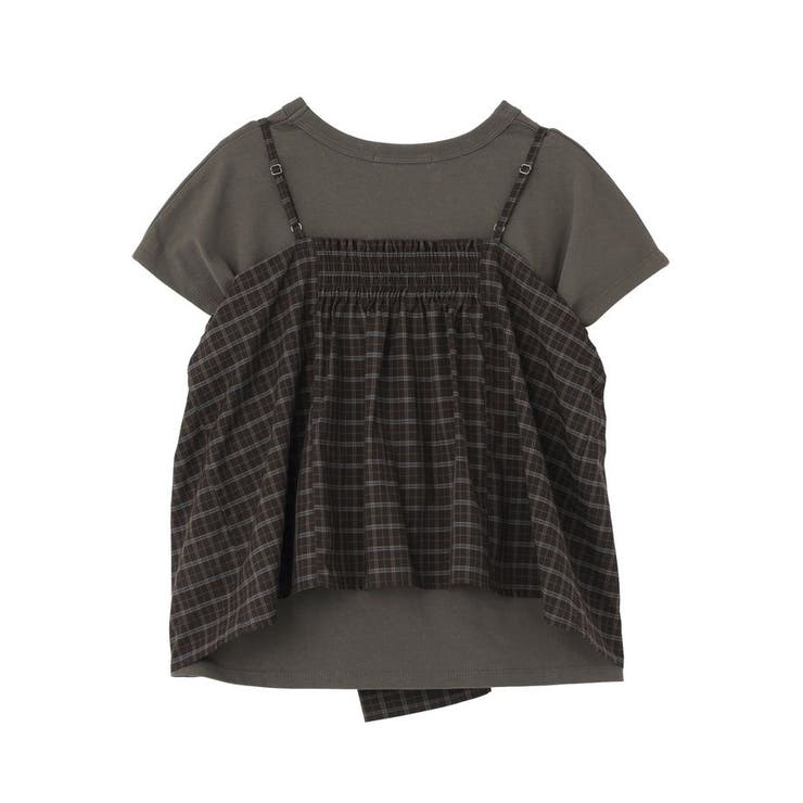 【2点セット】ノースリーブTシャツ＋ビスチェ | AMERICAN HOLIC | 詳細画像23 