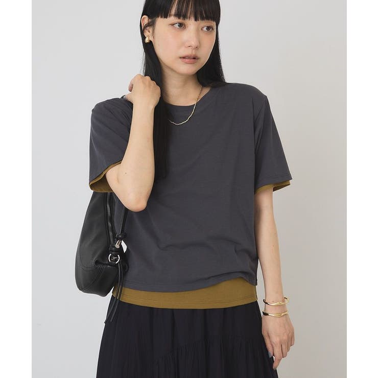 【2点セット】レイヤードシアーTシャツ | AMERICAN HOLIC | 詳細画像24 