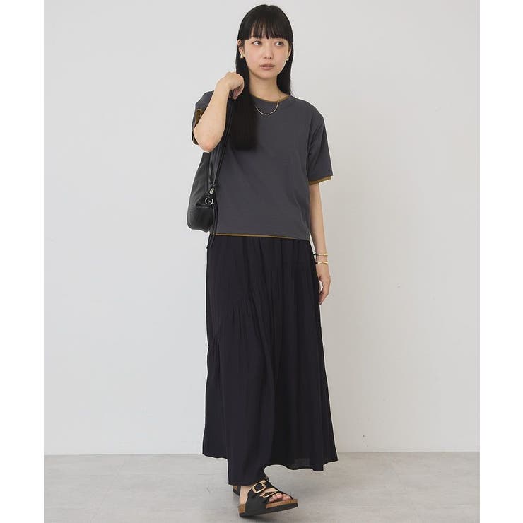 【2点セット】レイヤードシアーTシャツ | AMERICAN HOLIC | 詳細画像30 