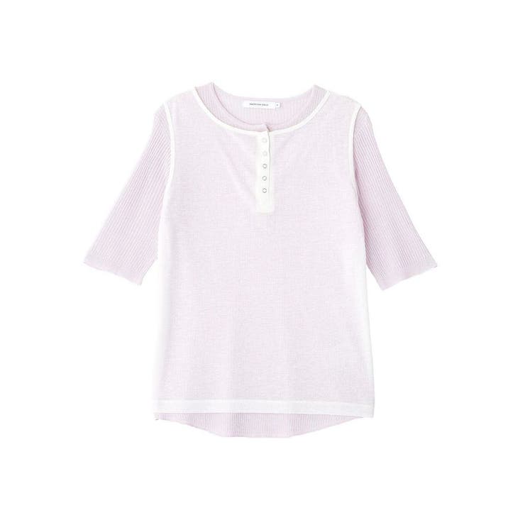 【2点セット】シアーリブヘンリーネックニット＋タンクトップ | AMERICAN HOLIC | 詳細画像28 