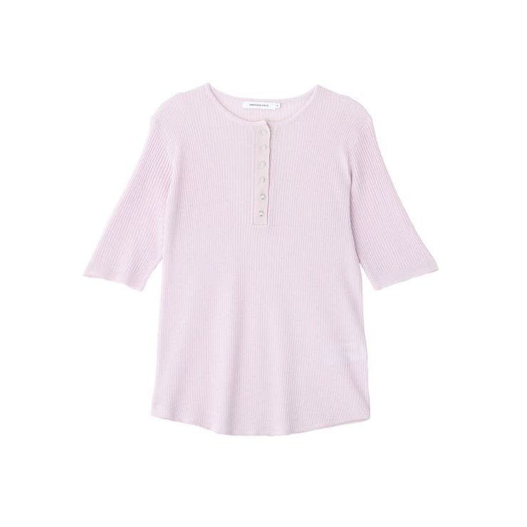 【2点セット】シアーリブヘンリーネックニット＋タンクトップ | AMERICAN HOLIC | 詳細画像32 