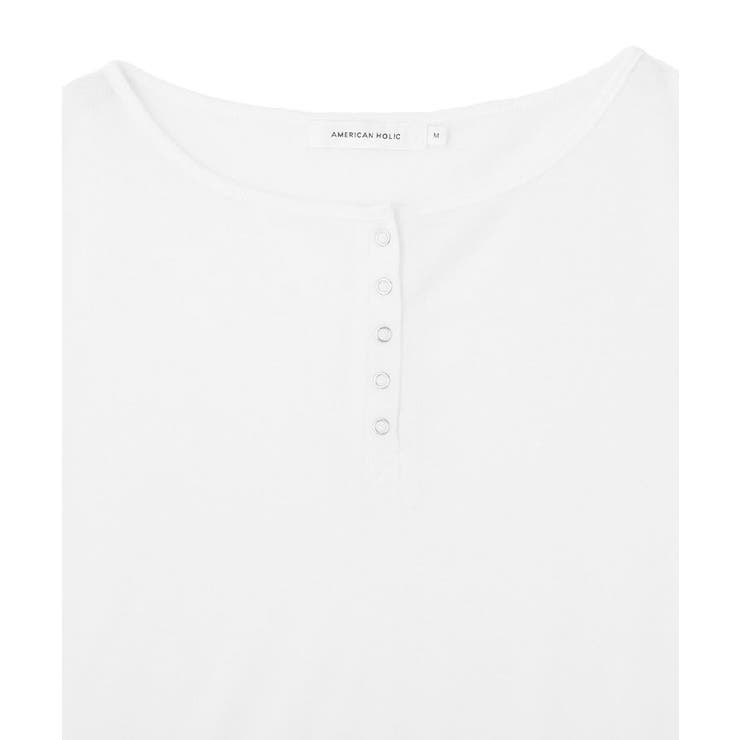 【2点セット】シアーリブヘンリーネックニット＋タンクトップ | AMERICAN HOLIC | 詳細画像40 