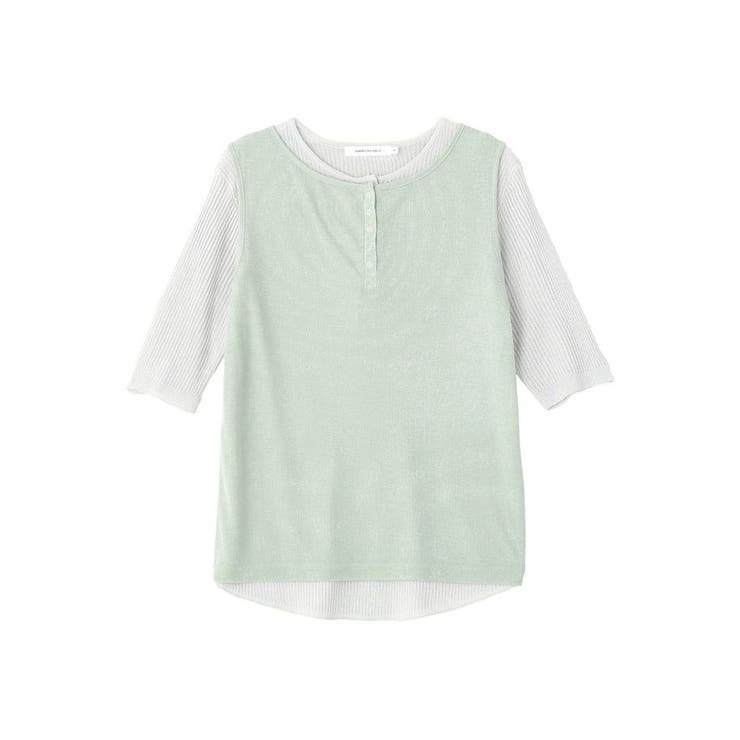 【2点セット】シアーリブヘンリーネックニット＋タンクトップ | AMERICAN HOLIC | 詳細画像45 
