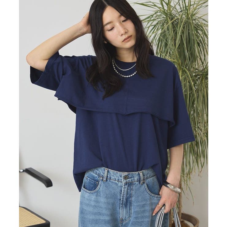 レイヤード風加工Tシャツ | AMERICAN HOLIC | 詳細画像8 