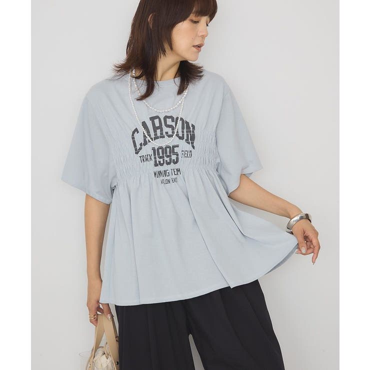 シャーリングプリントTシャツ | AMERICAN HOLIC | 詳細画像17 