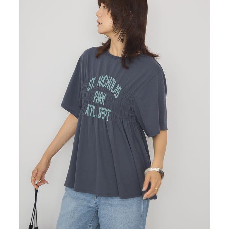 シャーリングプリントTシャツ | AMERICAN HOLIC | 詳細画像26 