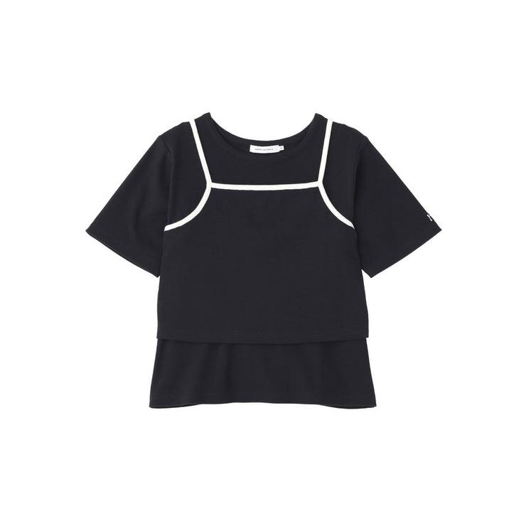 【2点セット】配色キャミ＋Tシャツ | AMERICAN HOLIC | 詳細画像42 