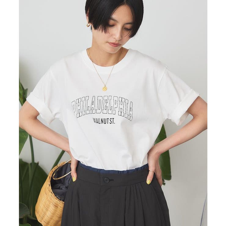 【マルチ機能】カレッジロゴTシャツ | AMERICAN HOLIC | 詳細画像11 