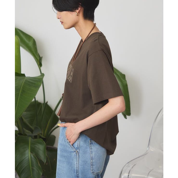 【マルチ機能】カレッジロゴTシャツ | AMERICAN HOLIC | 詳細画像5 