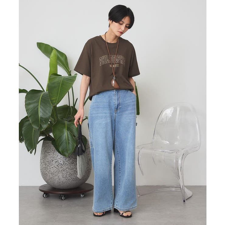 【マルチ機能】カレッジロゴTシャツ | AMERICAN HOLIC | 詳細画像7 