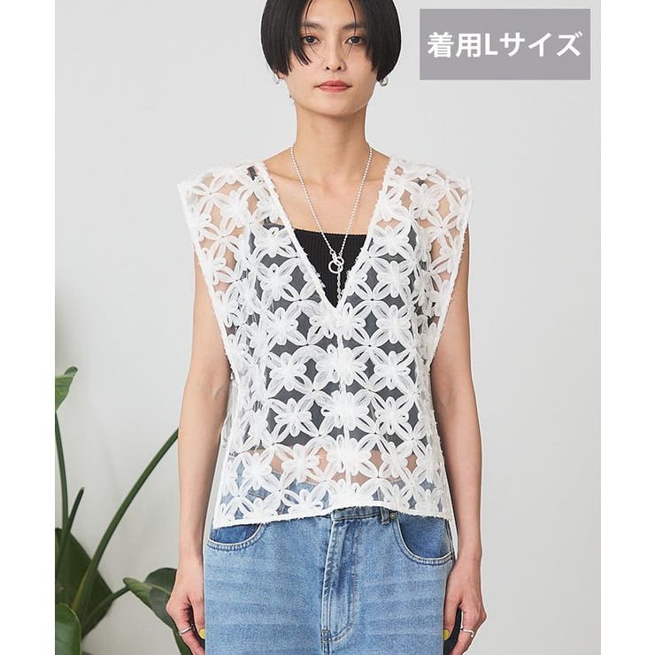 【選べる丈】アートレースベスト | AMERICAN HOLIC | 詳細画像20 