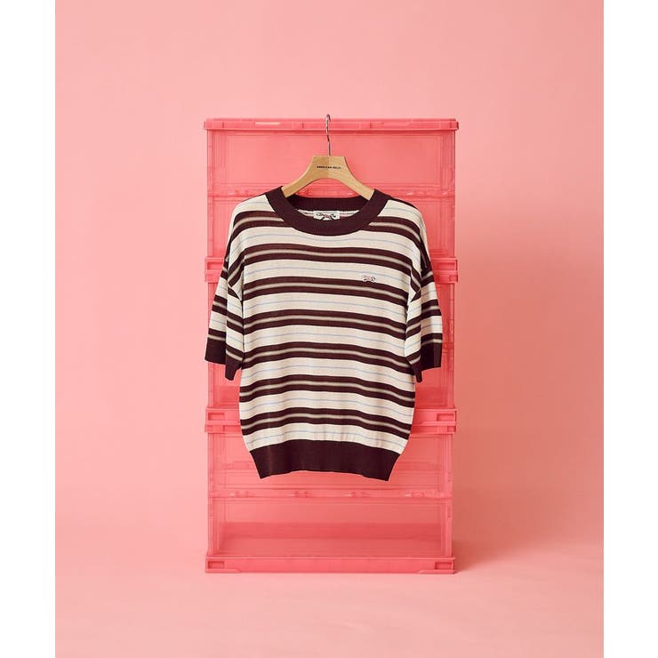 【PENNEY'S】レトロボーダー半袖ニット | AMERICAN HOLIC | 詳細画像22 