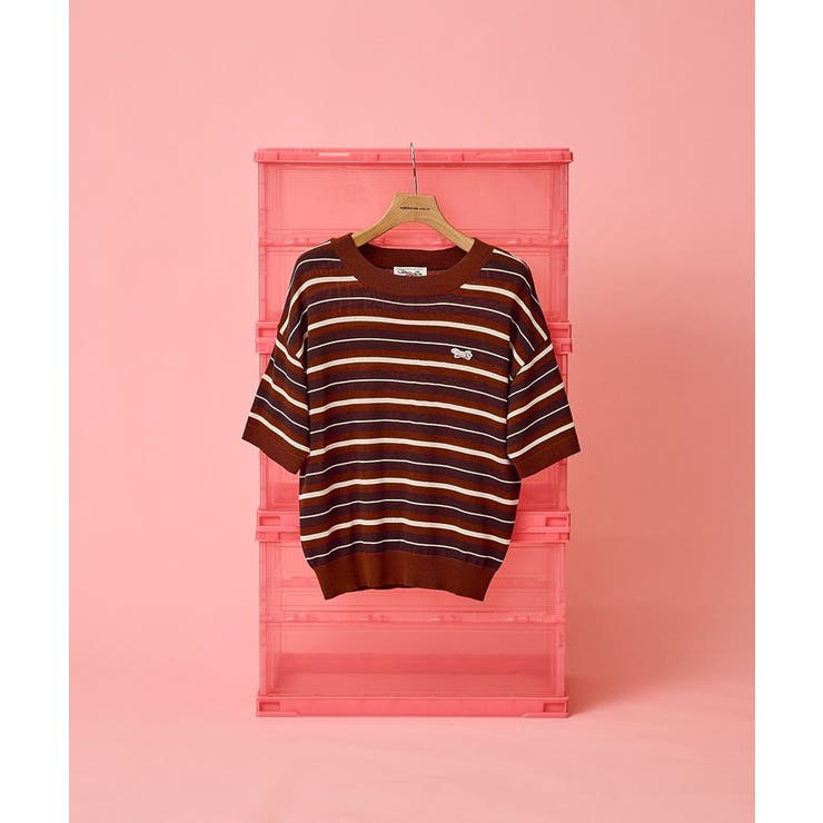 【PENNEY'S】レトロボーダー半袖ニット | AMERICAN HOLIC | 詳細画像24 