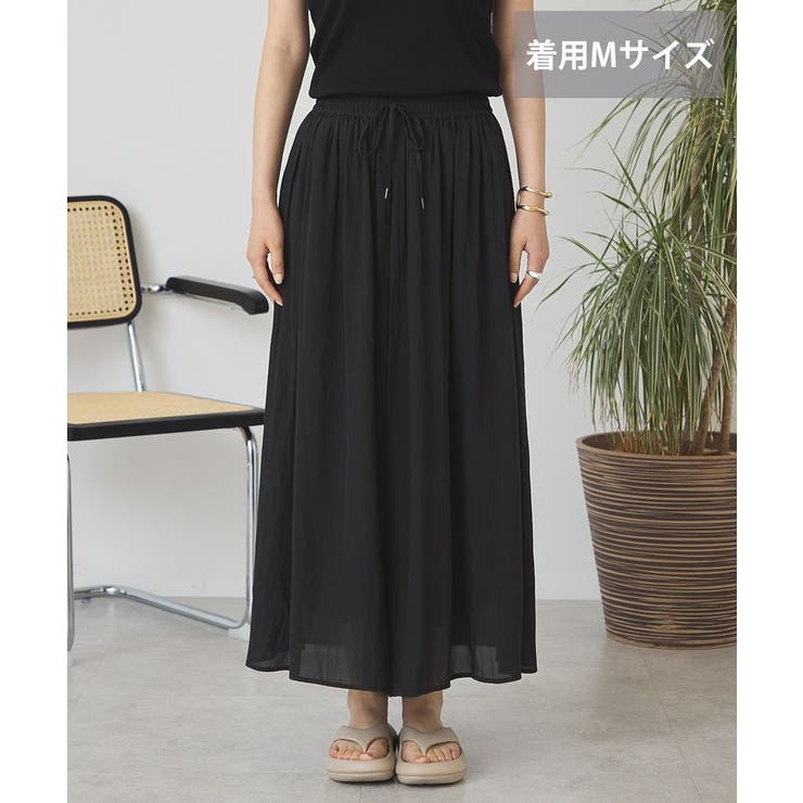 【選べる丈】接触冷感シフォンスカーチョ【WEB限定カラー有り】 | AMERICAN HOLIC | 詳細画像18 