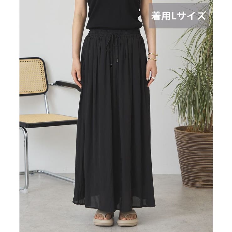 【選べる丈】接触冷感シフォンスカーチョ【WEB限定カラー有り】 | AMERICAN HOLIC | 詳細画像19 