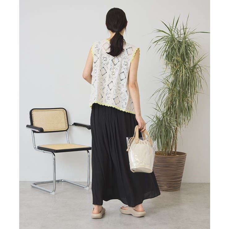 【選べる丈】接触冷感シフォンスカーチョ【WEB限定カラー有り】 | AMERICAN HOLIC | 詳細画像21 