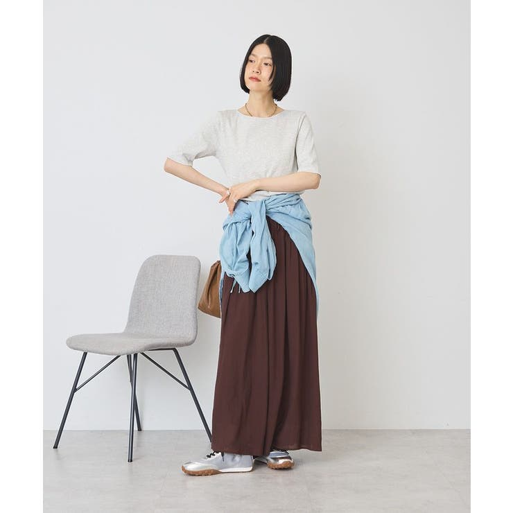 【選べる丈】接触冷感シフォンスカーチョ【WEB限定カラー有り】 | AMERICAN HOLIC | 詳細画像34 