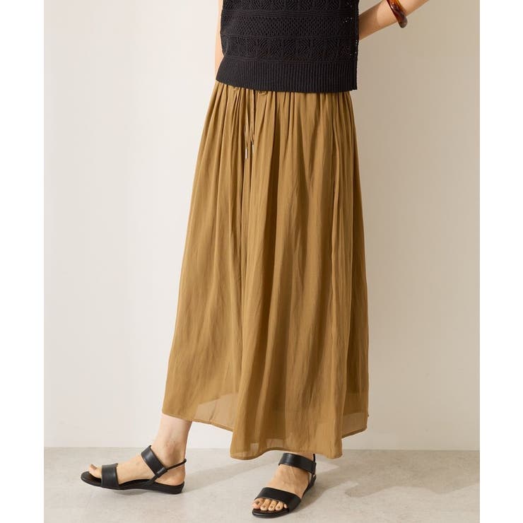 【選べる丈】接触冷感シフォンスカーチョ【WEB限定カラー有り】 | AMERICAN HOLIC | 詳細画像37 