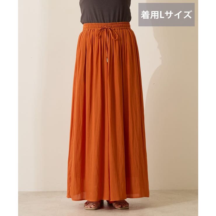 【選べる丈】接触冷感シフォンスカーチョ【WEB限定カラー有り】 | AMERICAN HOLIC | 詳細画像44 
