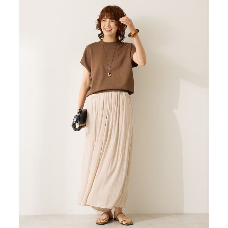 【選べる丈】接触冷感シフォンスカーチョ【WEB限定カラー有り】 | AMERICAN HOLIC | 詳細画像63 