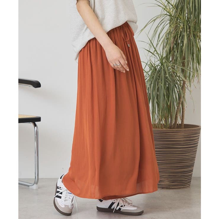 【選べる丈】接触冷感シフォンスカーチョ【WEB限定カラー有り】 | AMERICAN HOLIC | 詳細画像9 